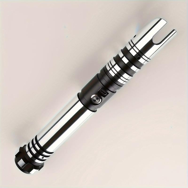 DUPENGDA 115 PIXEL Heavy Duty Metal Handle Duel Light Saber, 32 Sound Effects, 16 Colors, with SD Card, 32-Inch PC Material Blade, Suitable for Outdoor Sports, Halloween Cosplay, Send Family and Friends Birthdays Christmas Best Gift
