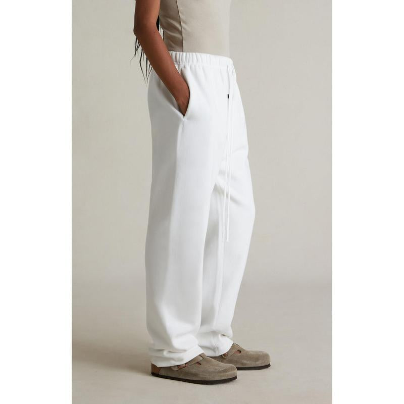 Fear of God ESSENTIALS Men'S Women'S Cloud White Relaxed Sweatpants