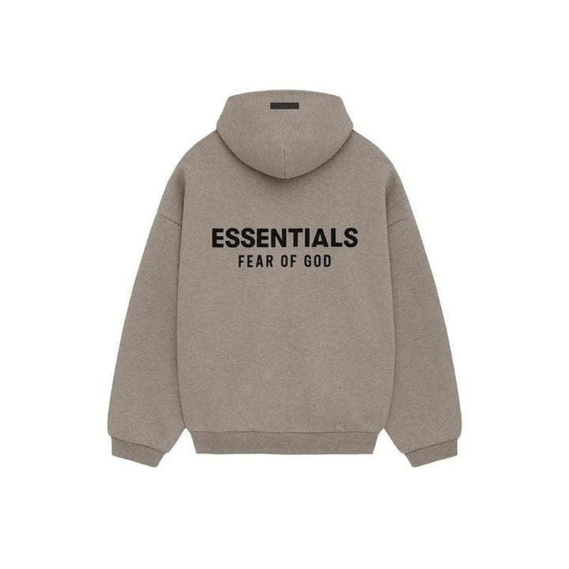 Fear of God Essentials Fleece Hoodie II 'Heather Grey' Authentic Brand New Fashion Streetwear Hypebeast Limited Gift