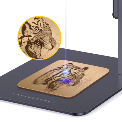 2 Laser Engraver Portable Wood Engraving Machine DIY Logo Printer Wood Graver Art Making Laser Engraving Machine