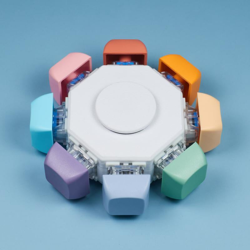 Clicky Fidget Spinner with Mechanical Switches