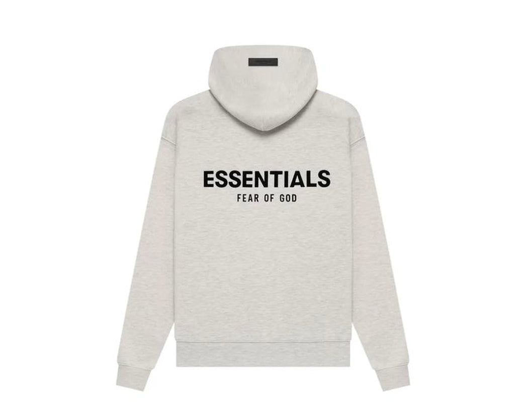 Essentials Fear of God Light Oatmeal Hoodie Fit for Everyday Wear Sweatshirts Pullover Menswear