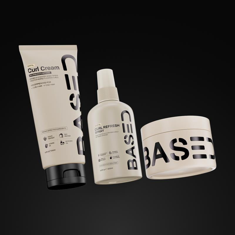 BASED Definition & Hold Duo | Curl Cream & Curl Gel Bundle