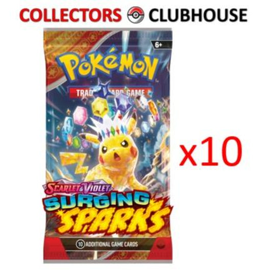 Surging Sparks Booster Pack X10 (Pokemon TCG)