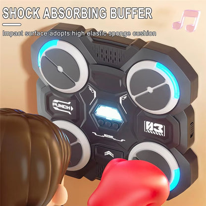 Bluetooth-Compatible Wall-Mounted Music Boxing Machine for Children