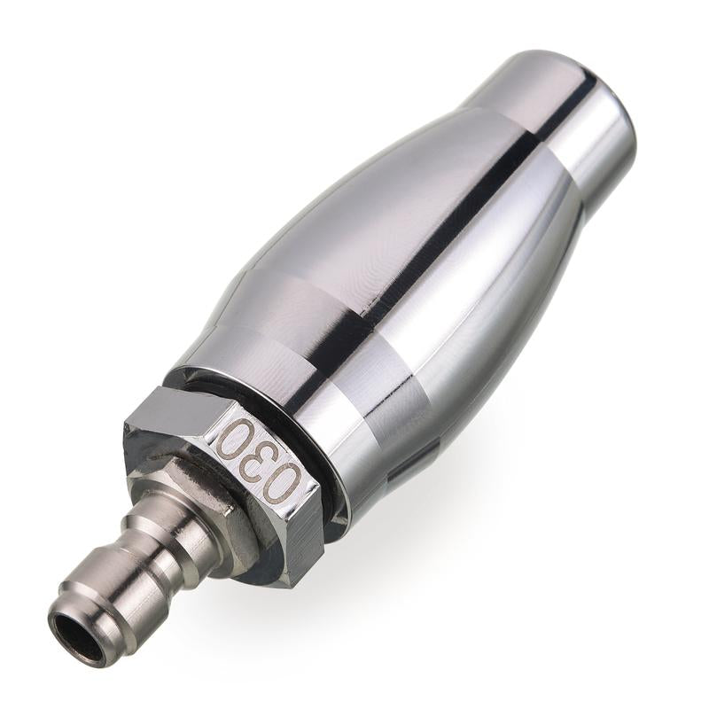Triple Turbo Nozzle Pressure Washer 360° Rotating Turbo Nozzle with 1/4" Quick Connector 2.0 Orifice 3-In-1 Turbo Nozzle 4000 PSI