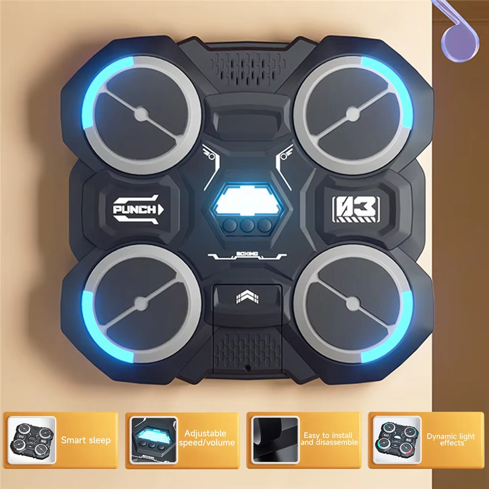 Bluetooth-Compatible Wall-Mounted Music Boxing Machine for Children