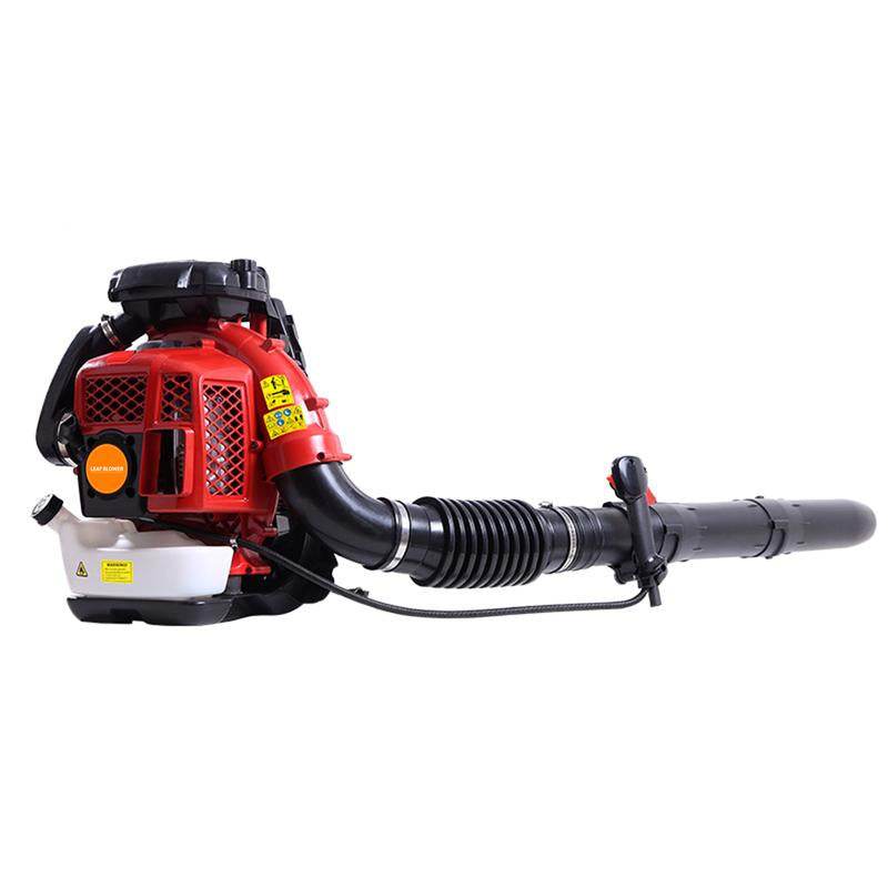 80CC Gas Powered Backpack Leaf Blower Snow Blower 900CFM, Powerful 206MPH Extreme Duty 2-Cycle Petrol Powered Leaf Blowers for Lawn/Garden Care Yard Snow/Grass Blowing Dust Debris from US
