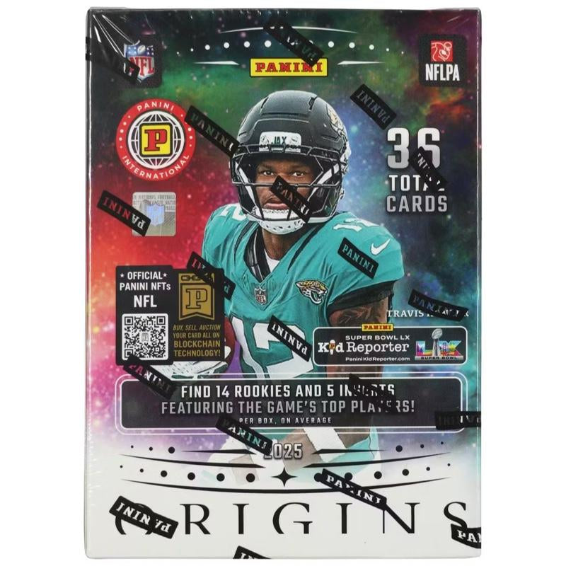 Break #781 NFL - 1X 2025 Origins Hobby (2 Autos, 1 Mem, #’D Parallels!), 2X 2025 Donruss Hobby Boxes!! (1 Auto, 1 Mem, #’D Parallels per Box! Downtown Hunt!!), 2X 2025 Origins International Blasters!! Pick Your Team!!