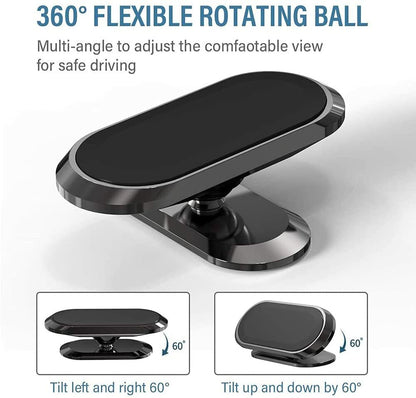 2-Pack Magnetic Phone Holder Car Dashboard Mount Stand for Samsung Galaxy Iphone