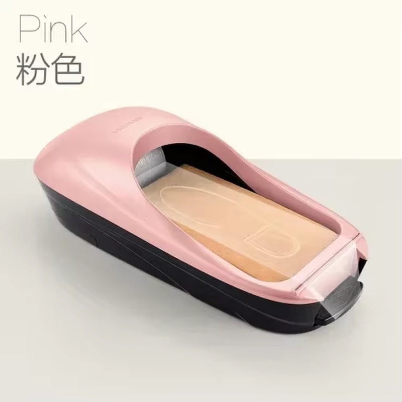 Shoe Cover Machine Household Automatic Disposable Smart Shoe Film Machine Indoor Shoe Machine Box with One Roll Film