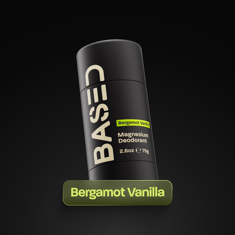 BASED High Performance Deodorant | Aluminum Free | 24 Hour Odor Protection | Simple, Effective, BASED.