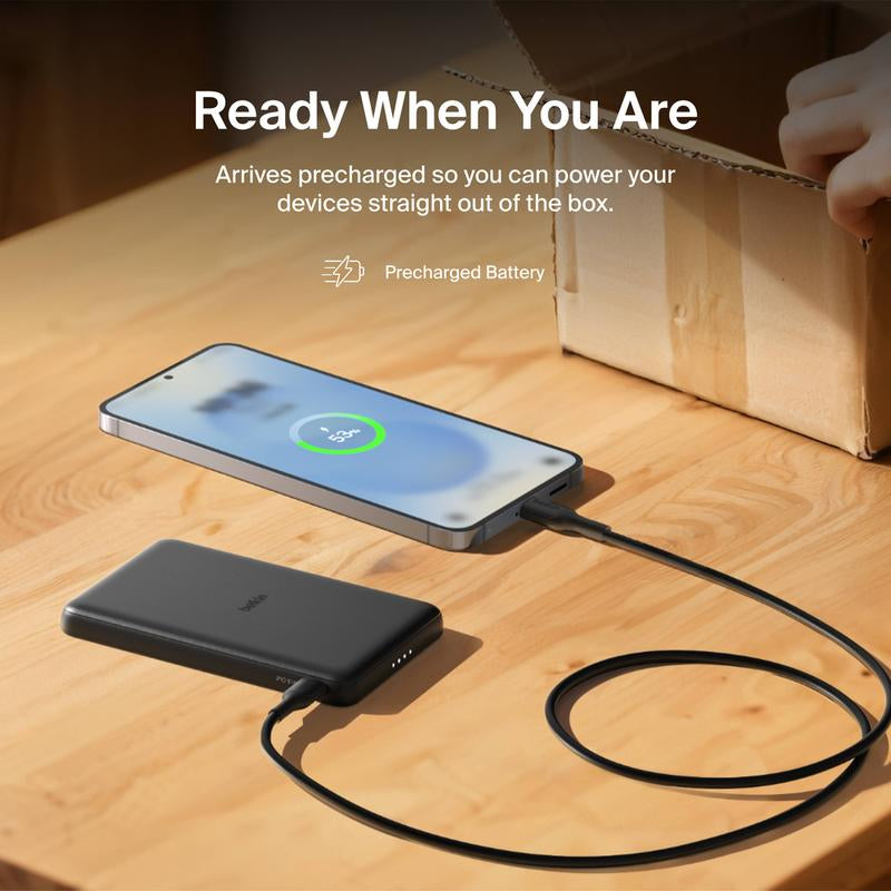 Belkin Boostcharge Slim Magnetic Power Bank 5K
