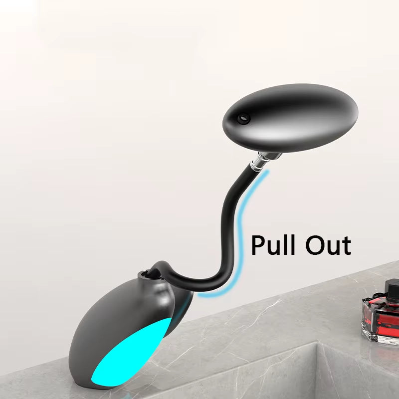 Luxury LED Basin Faucet Multi Functional Water Outlet Cold and Hot Desktop Installation Heavy Tap