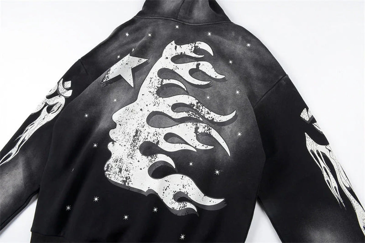 Hellstar Studios New Hoodie Black