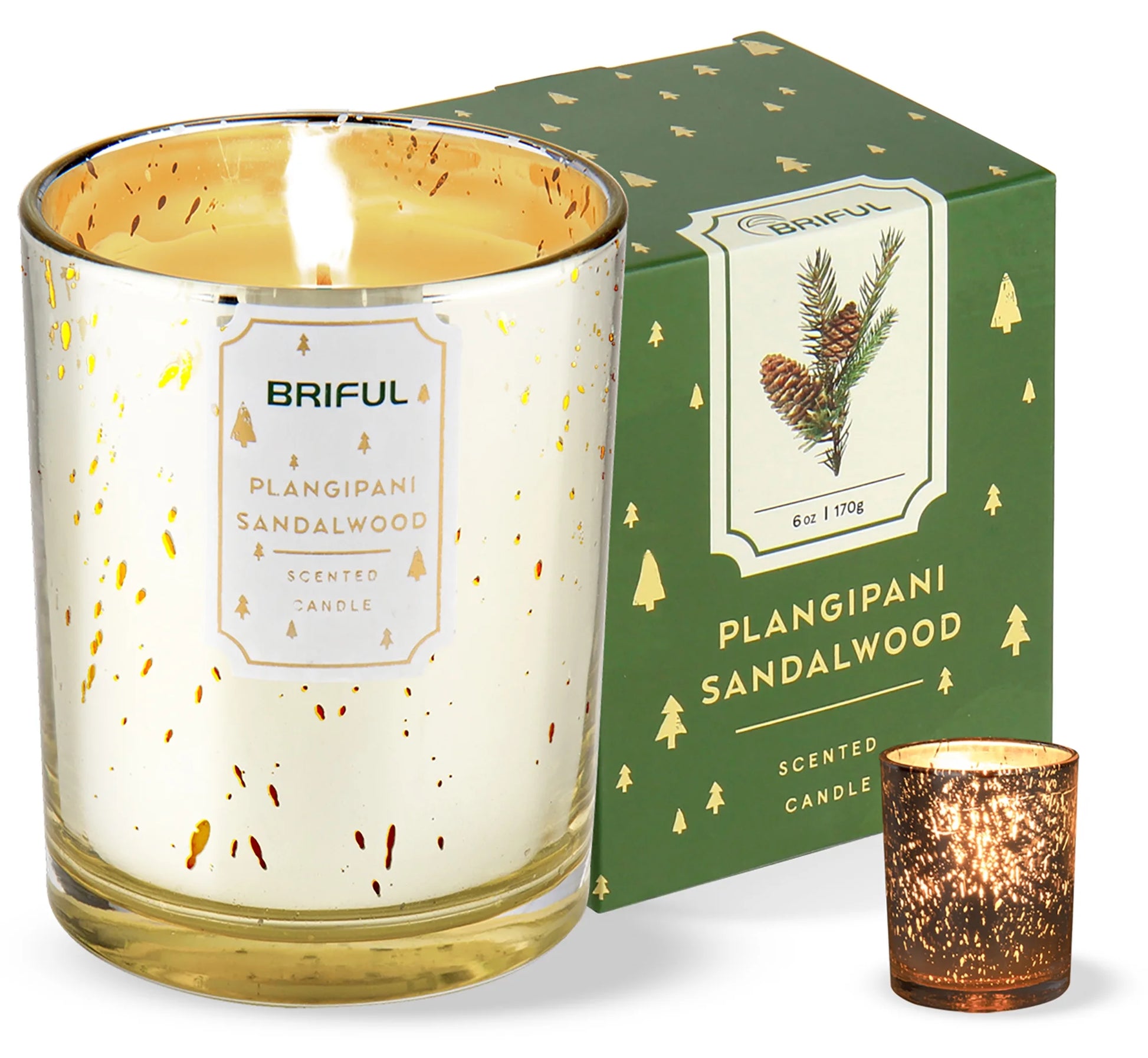 Forest Pine Candle Pine Scented Candles Aromatherapy Soy Candle Jar for Help Relaxing Stress Relief Candles Christmas Gifts Green