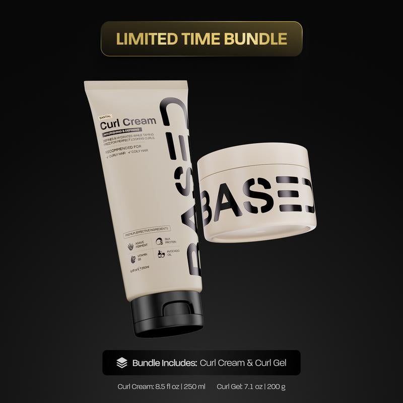 BASED Definition & Hold Duo | Curl Cream & Curl Gel Bundle