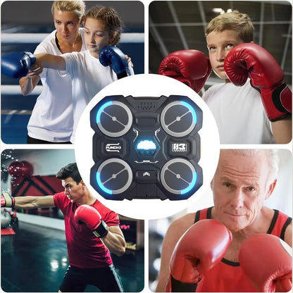 Bluetooth-Compatible Wall-Mounted Music Boxing Machine for Children