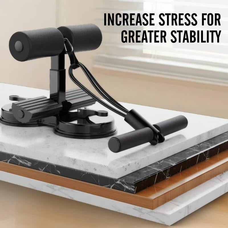 Sit up Exercise Equipment for Home Workouts Sit up Bar Foot Holder Rubber Suction Cup Abs Assistant Device Ab Crunch Machine Sit up Foot Anchor Easy Home Abs Workout Tool