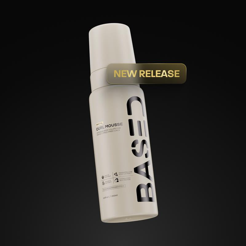 BASED Curl Mousse | Defines & Adds Instant Volume for Frizz-Free Curls | Simple, Effective, BASED.