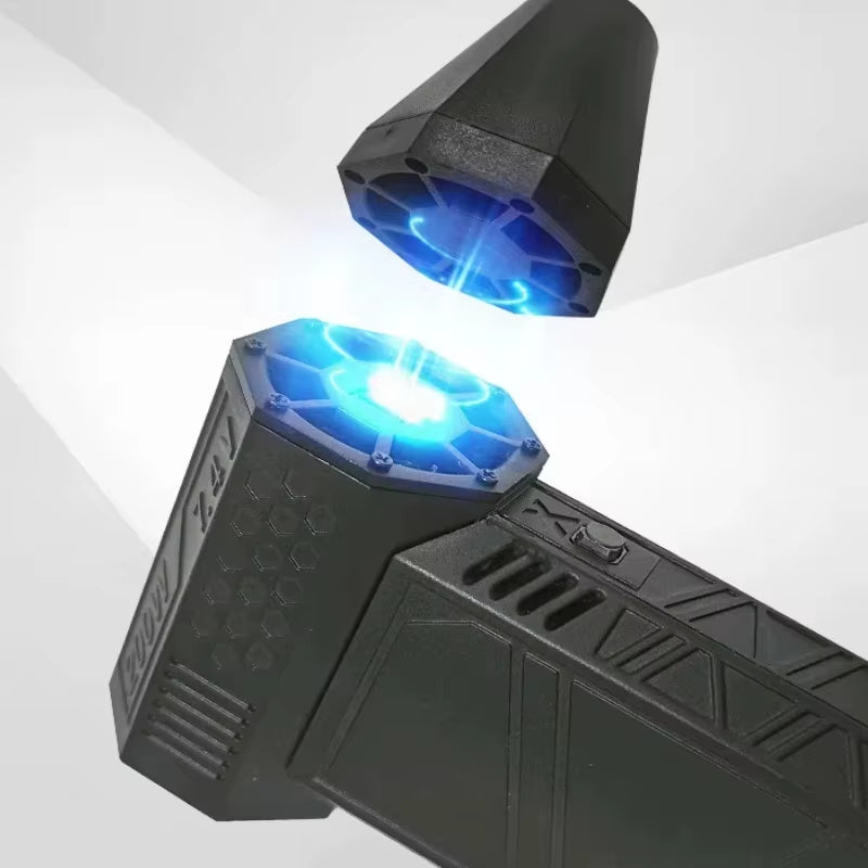 130000RPM Mini Turbo Jet Fan Electric Air Duster Adjustable Wind Speed Turbo Violent Blower Rechargeable with Light Car Cleaning