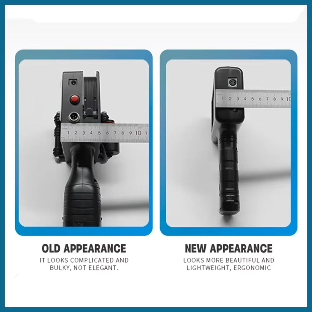 Portable Handheld Inkjet Printer - Date/Batch No./Barcode/Qr Code/Logo Printer for Labels Coding Industrial Inkjet Coder