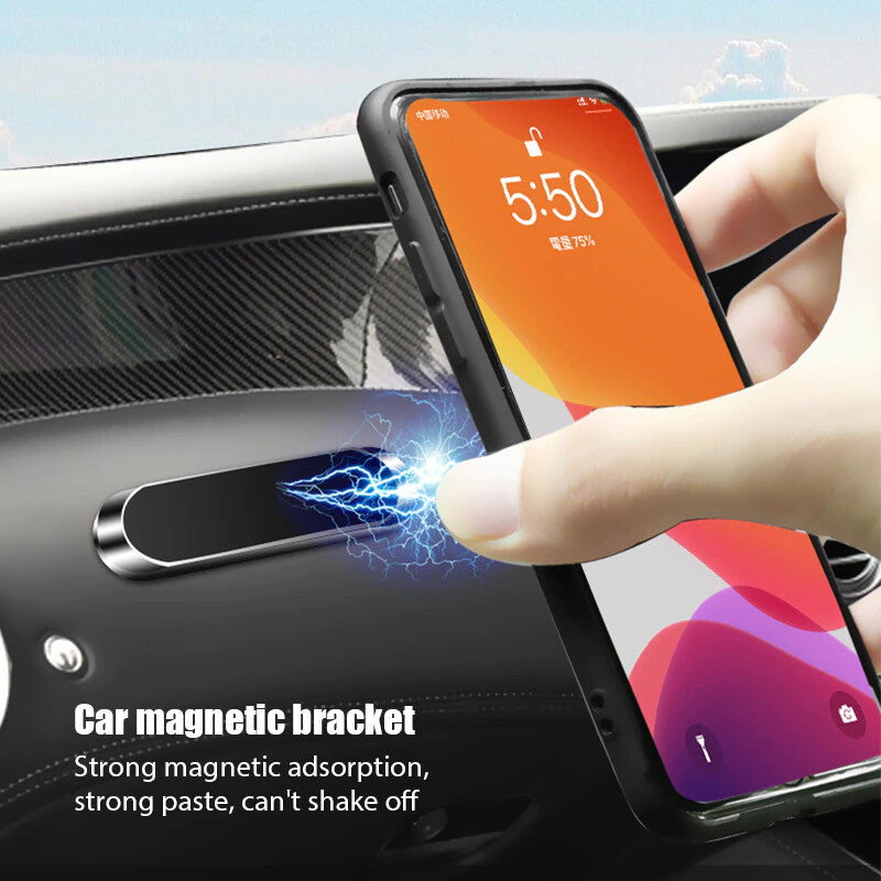 2-Pack Magnetic Phone Holder Car Dashboard Mount Stand for Samsung Galaxy Iphone