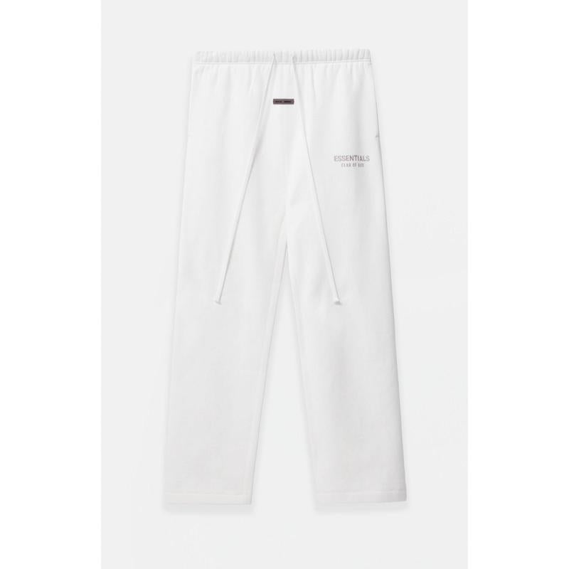Fear of God ESSENTIALS Men'S Women'S Cloud White Relaxed Sweatpants