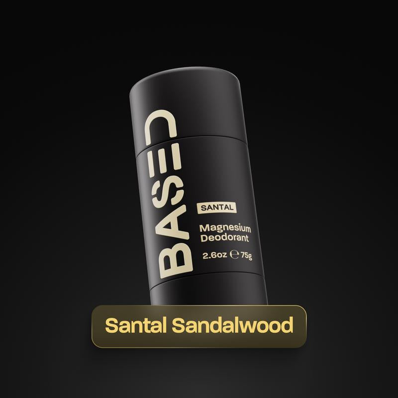 BASED High Performance Deodorant | Aluminum Free | 24 Hour Odor Protection | Simple, Effective, BASED.