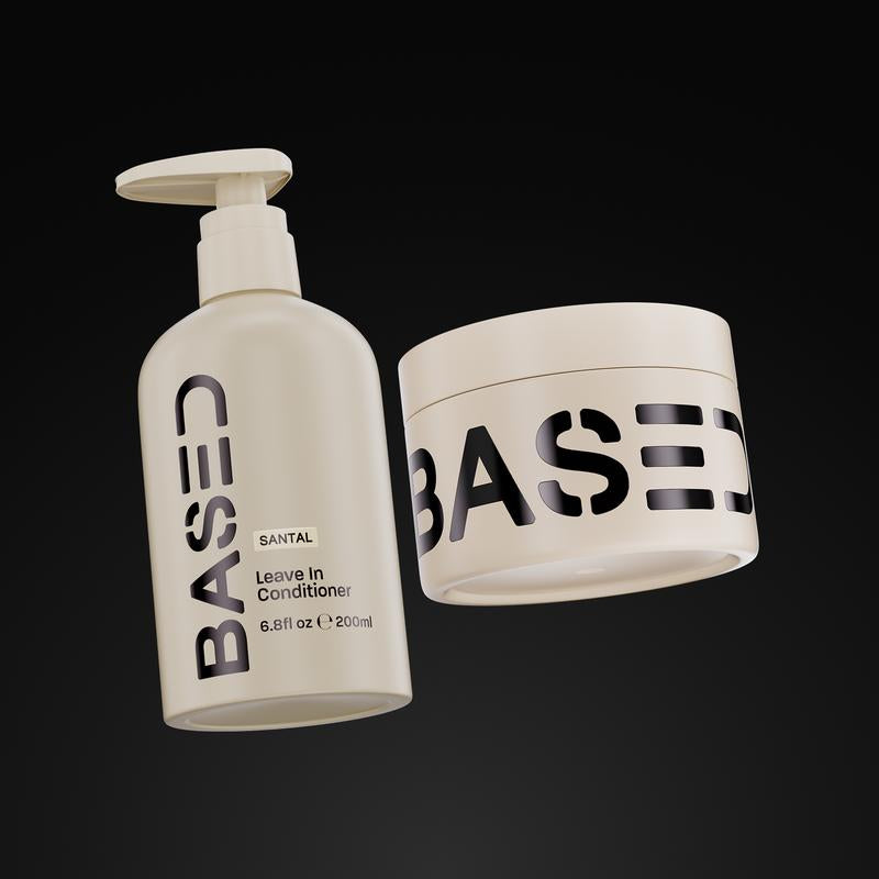 Based Hydration & Hold Duo | Leave-In Conditioner & Curl Gel Bundle