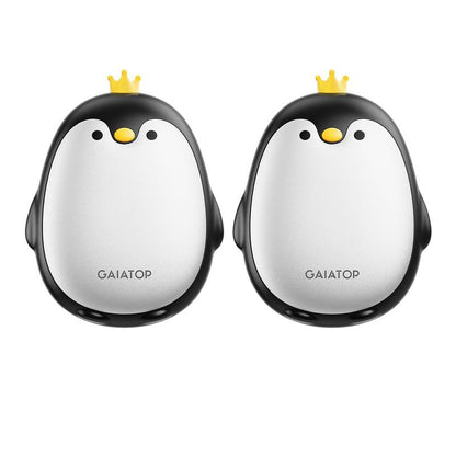 Stay Warm Anywhere GAIATOP Penguin Hand Warmers 2-Pack | 3 Heat Settings, Portable & Rechargeable | Camping, Hunting, Golf, Perfect Gift for Women & Men
