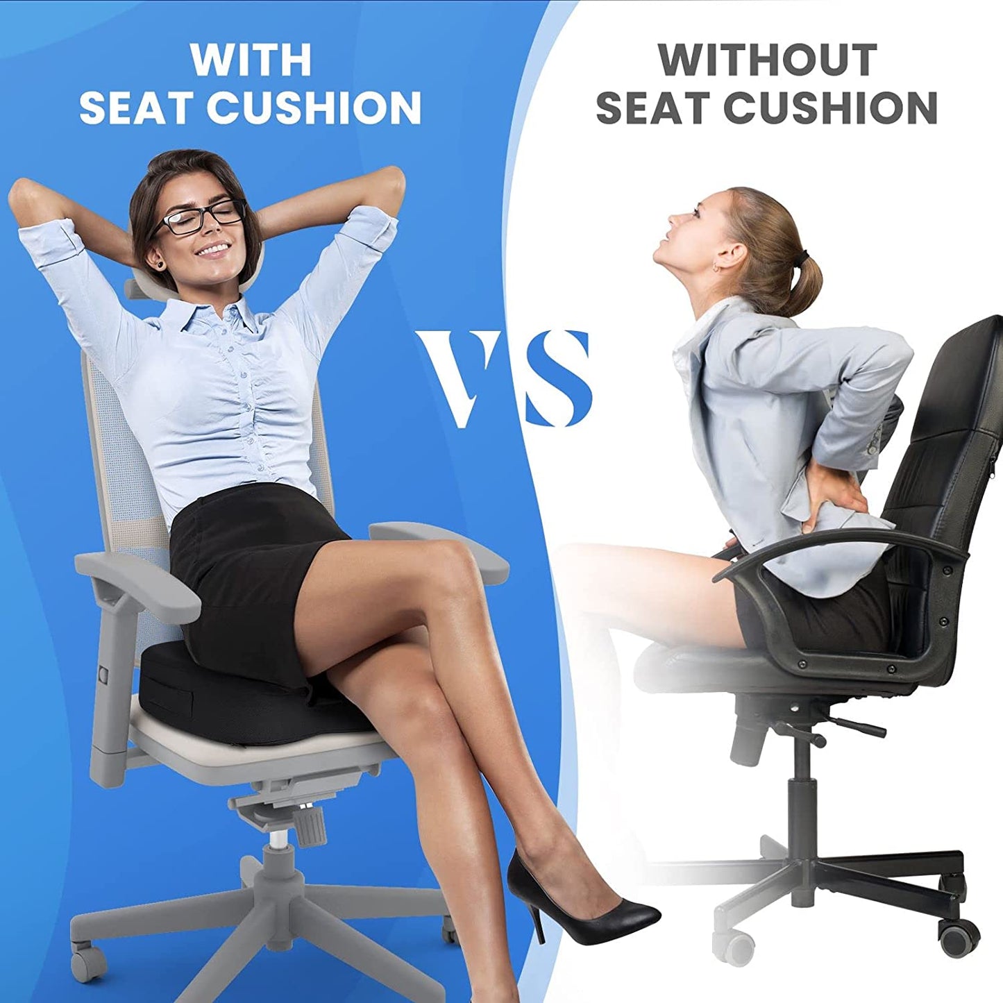 Memory Foam Seat Cushion,Non-Sl