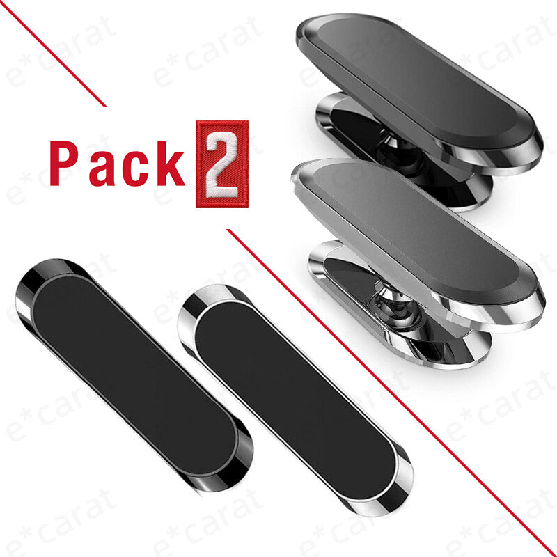 2-Pack Magnetic Phone Holder Car Dashboard Mount Stand for Samsung Galaxy Iphone