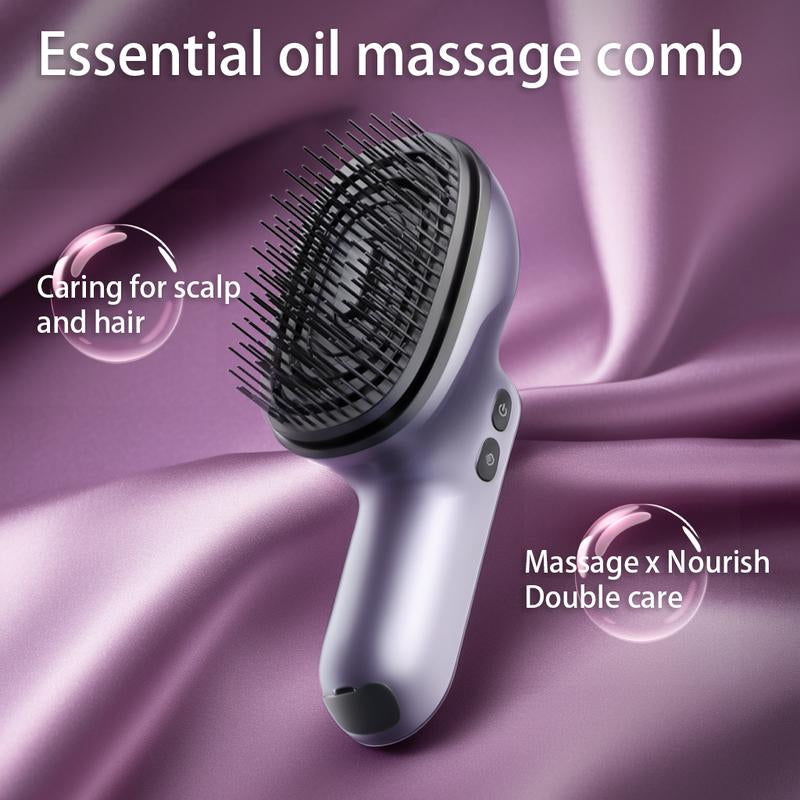 Veinyla Electric Scalp Massage Comb, Portable Electric Scalp Massager, Unique Essential Oil Atomization Function, Nourishes Hair and Relieves Head Pressure. Massager Valentine'S Day Gift