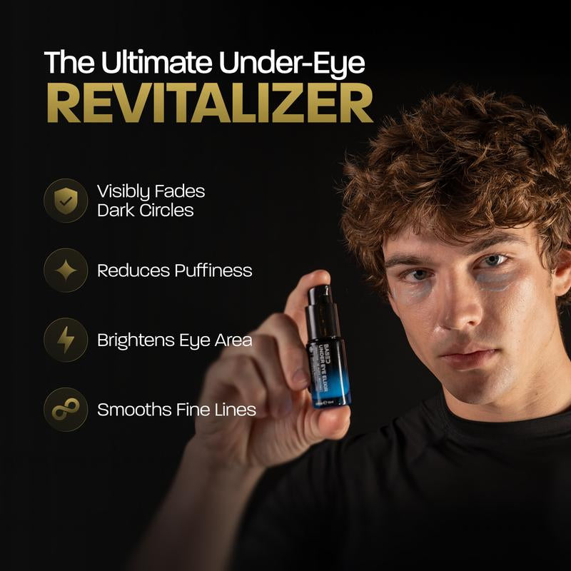 BASED under Eye Elixir | Brightens, De-Puffs & Restores under Eyes | Simple, Effective, BASED.