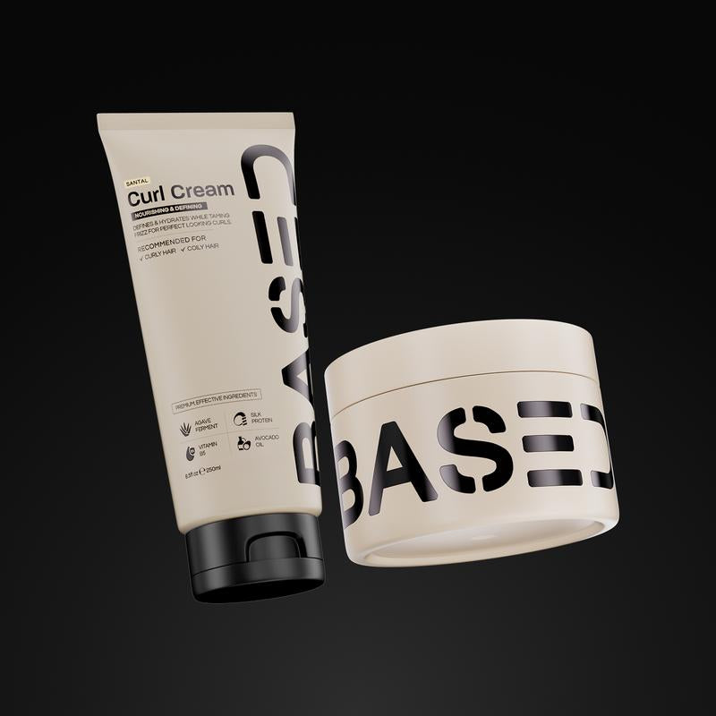 BASED Definition & Hold Duo | Curl Cream & Curl Gel Bundle