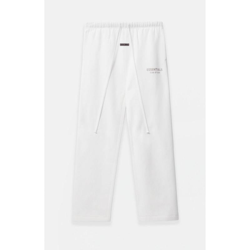 Fear of God ESSENTIALS Men'S Women'S Cloud White Relaxed Sweatpants
