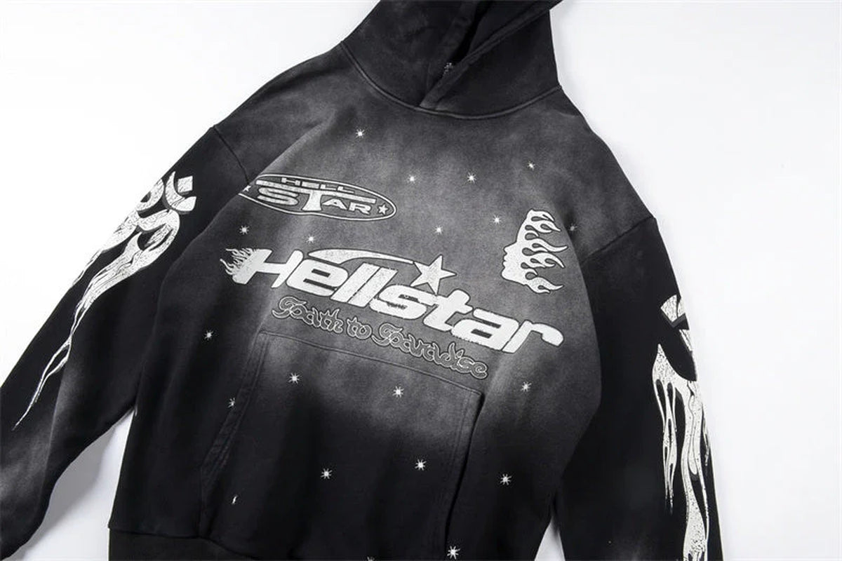Hellstar Studios New Hoodie Black