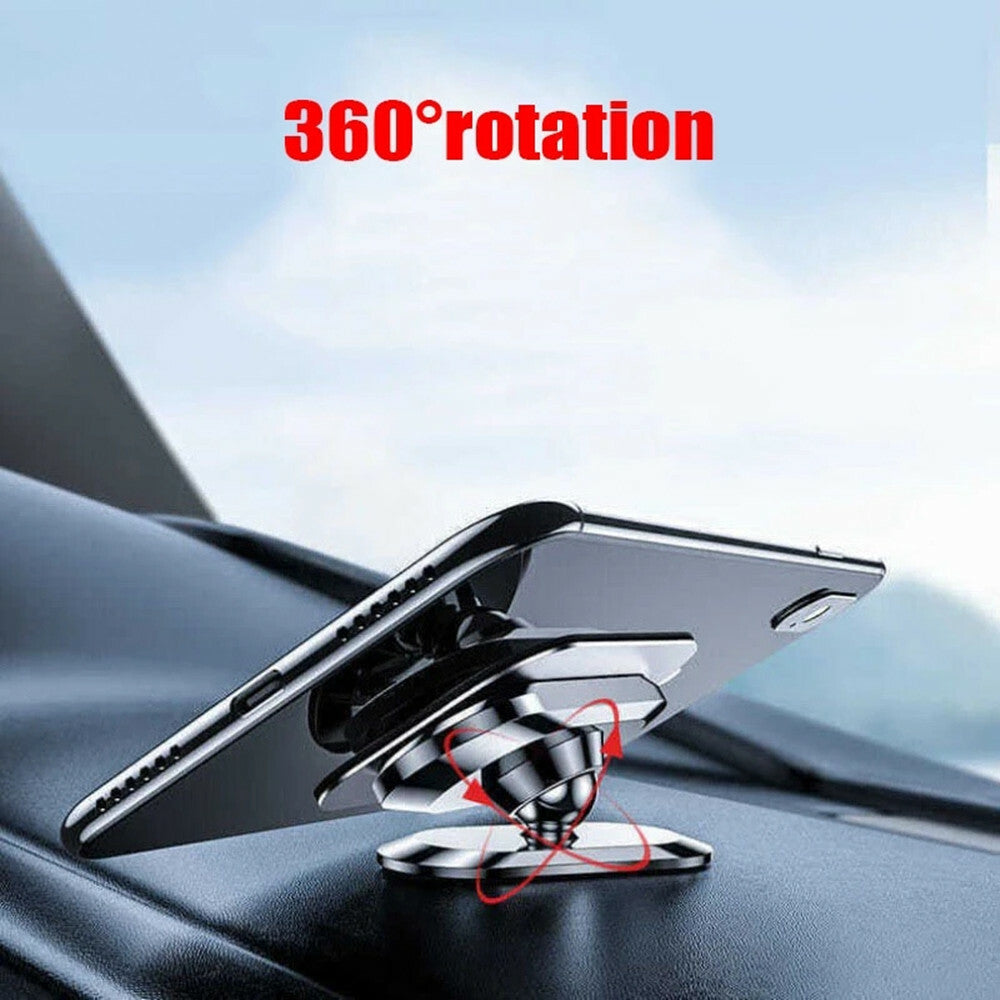 2-Pack Magnetic Phone Holder Car Dashboard Mount Stand for Samsung Galaxy Iphone