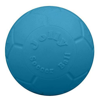 Large Soccer Ball Floating-Bouncing Dog 8 Inch Diameter Blue