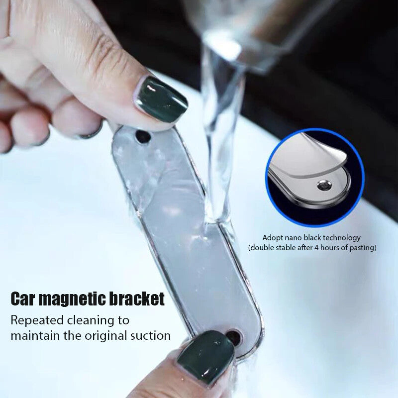 2-Pack Magnetic Phone Holder Car Dashboard Mount Stand for Samsung Galaxy Iphone