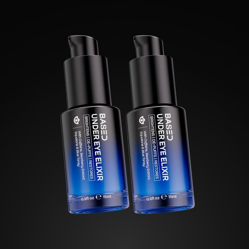 BASED under Eye Elixir | Brightens, De-Puffs & Restores under Eyes | Simple, Effective, BASED.