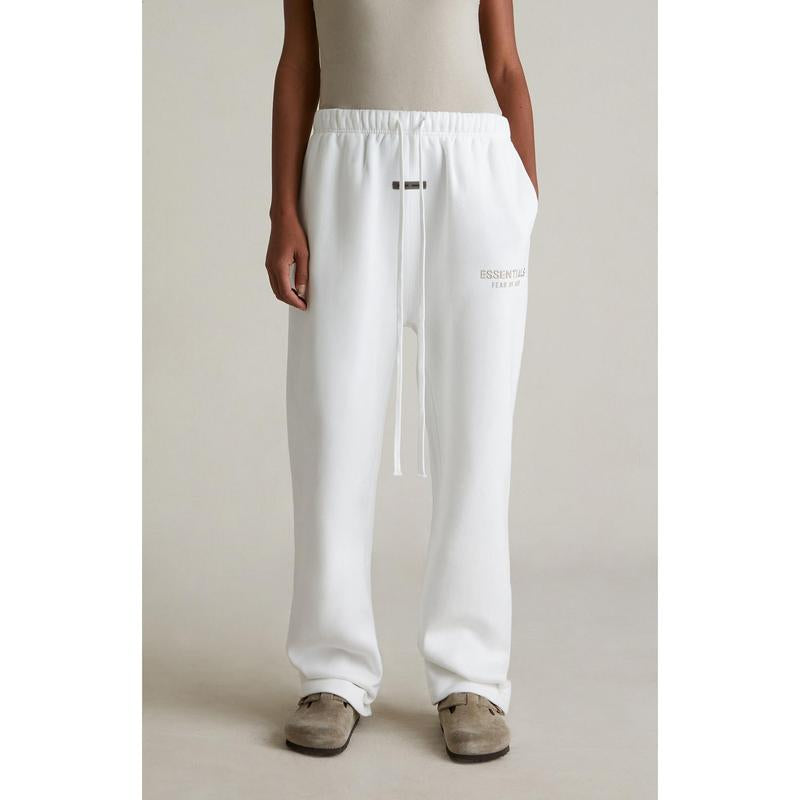 Fear of God ESSENTIALS Men'S Women'S Cloud White Relaxed Sweatpants