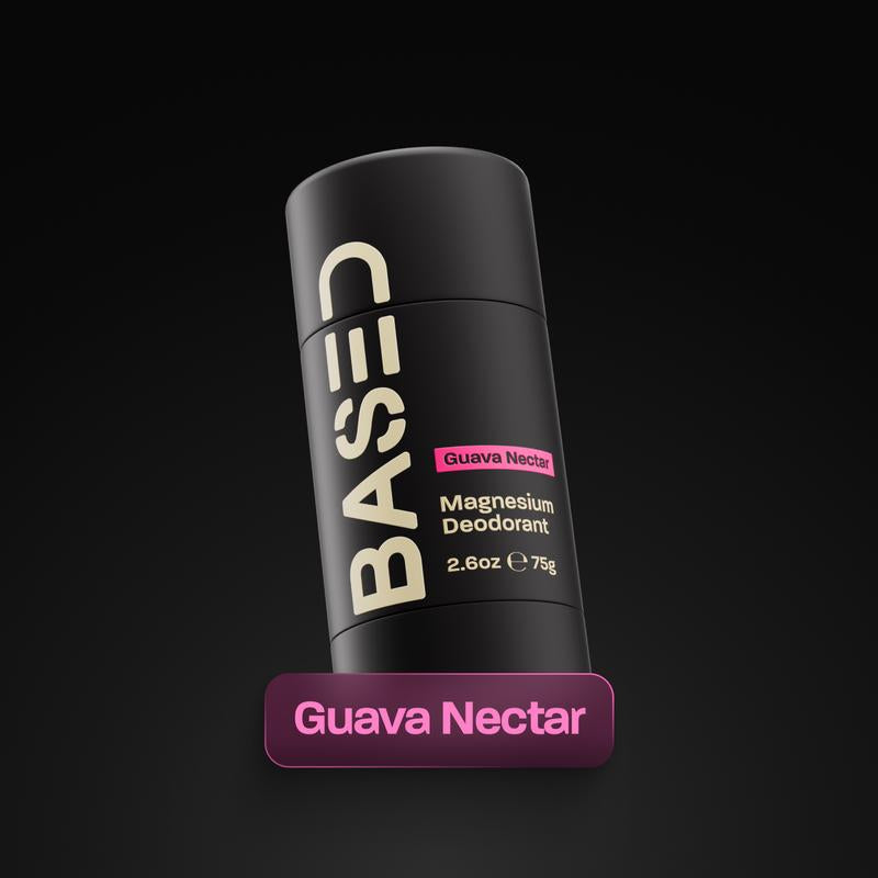 BASED High Performance Deodorant | Aluminum Free | 24 Hour Odor Protection | Simple, Effective, BASED.