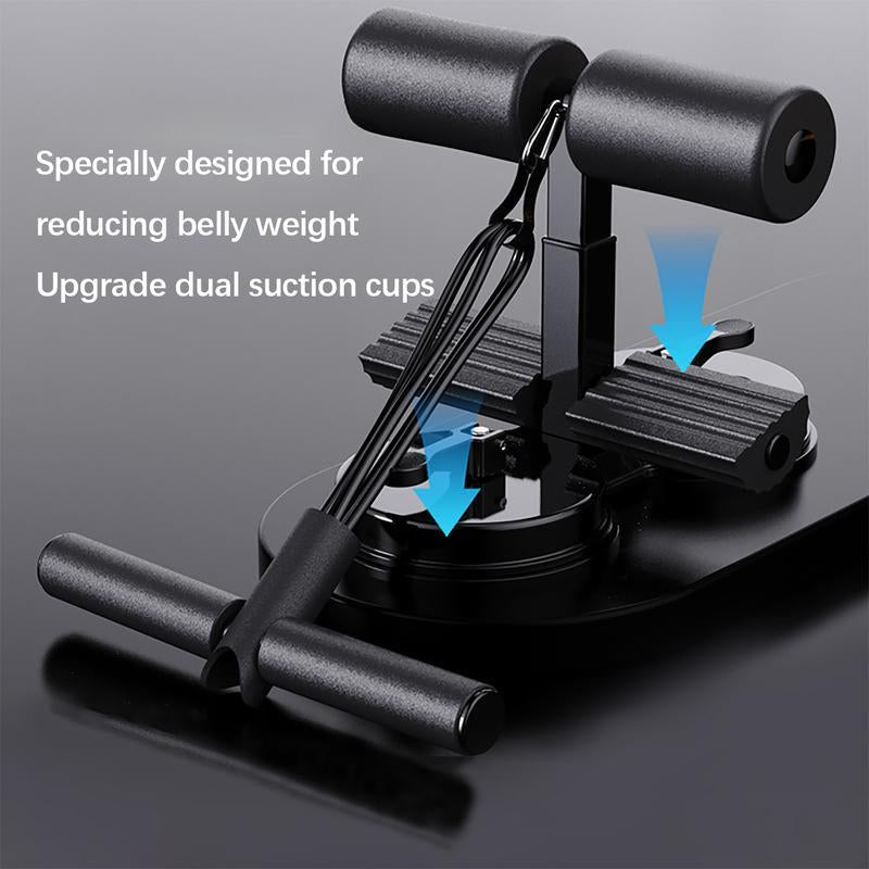 Sit up Exercise Equipment for Home Workouts Sit up Bar Foot Holder Rubber Suction Cup Abs Assistant Device Ab Crunch Machine Sit up Foot Anchor Easy Home Abs Workout Tool
