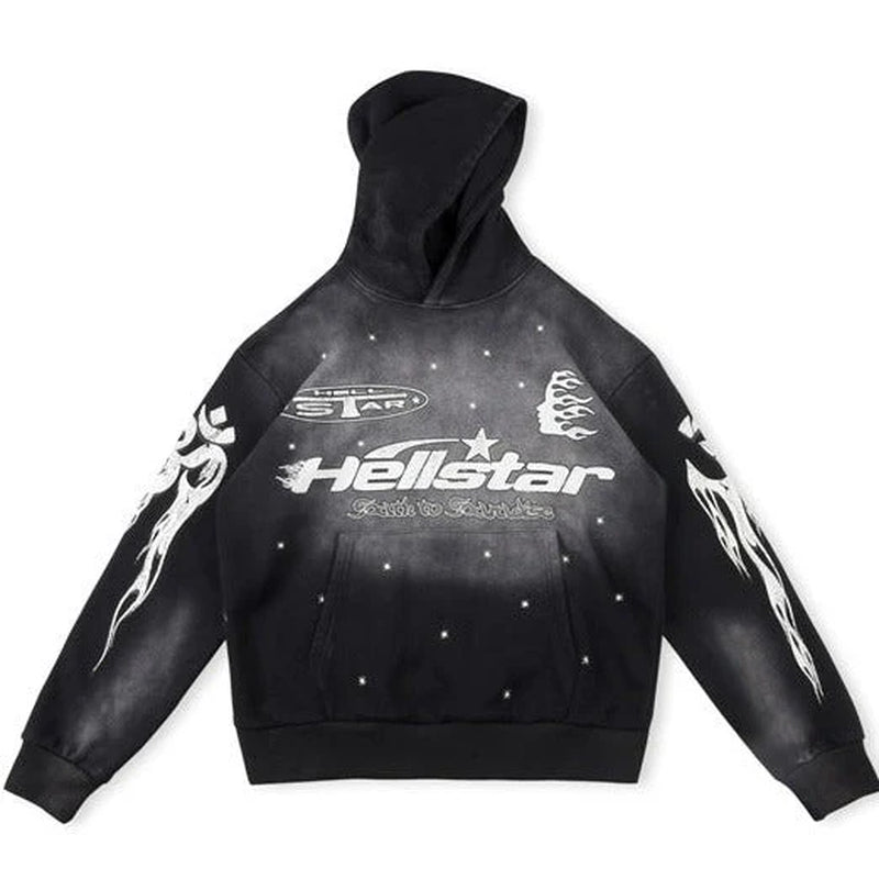 Hellstar Studios New Hoodie Black